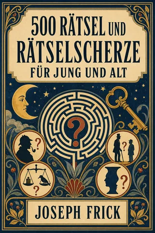 Cover of 500 Rätsel und Rätselscherze für jung und alt