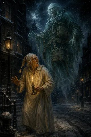 Cover of A Christmas Carol in Prose; Being a Ghost Story of Christmas