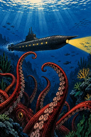 Cover of Twenty Thousand Leagues under the Sea